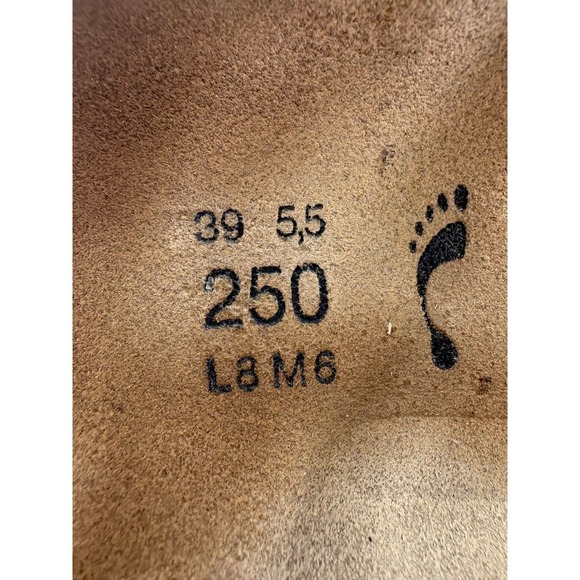 Birkis by Birkenstock Adjustable Strap Slide Sandals Women's Size 39 Beige - Picture 6 of 9